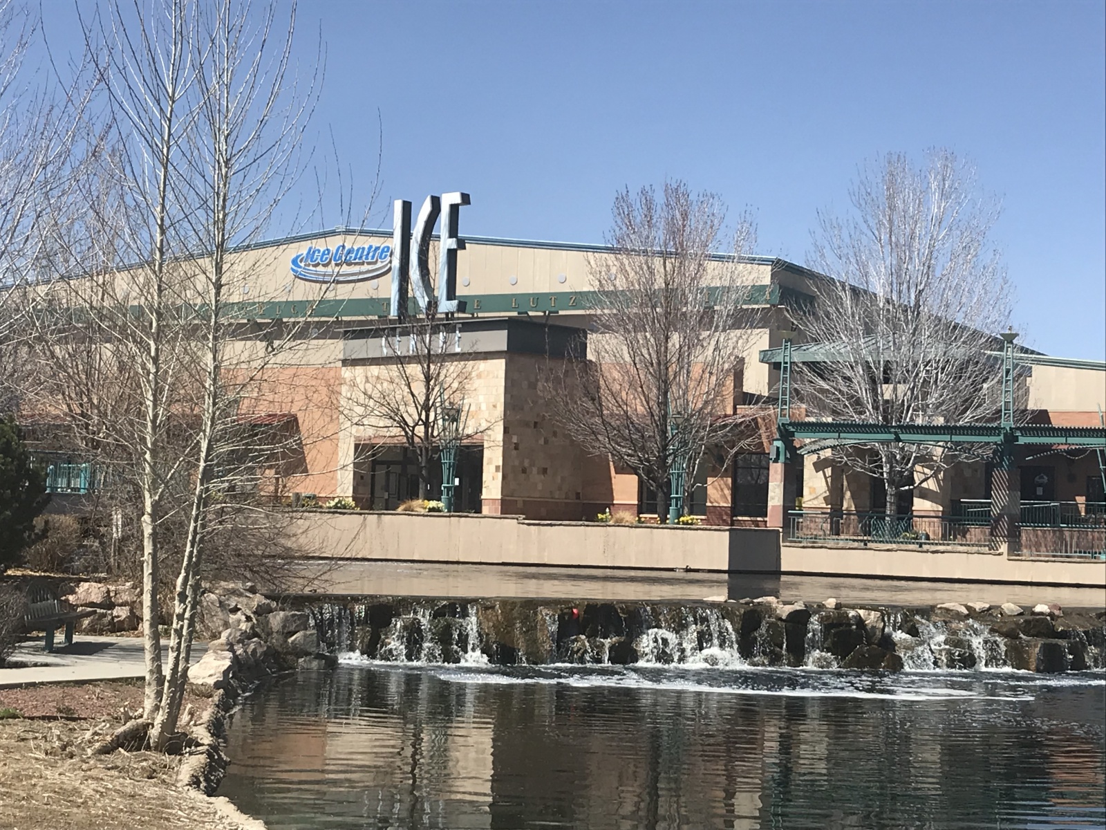 Ice Centre - Front Outdoor Winter Photo