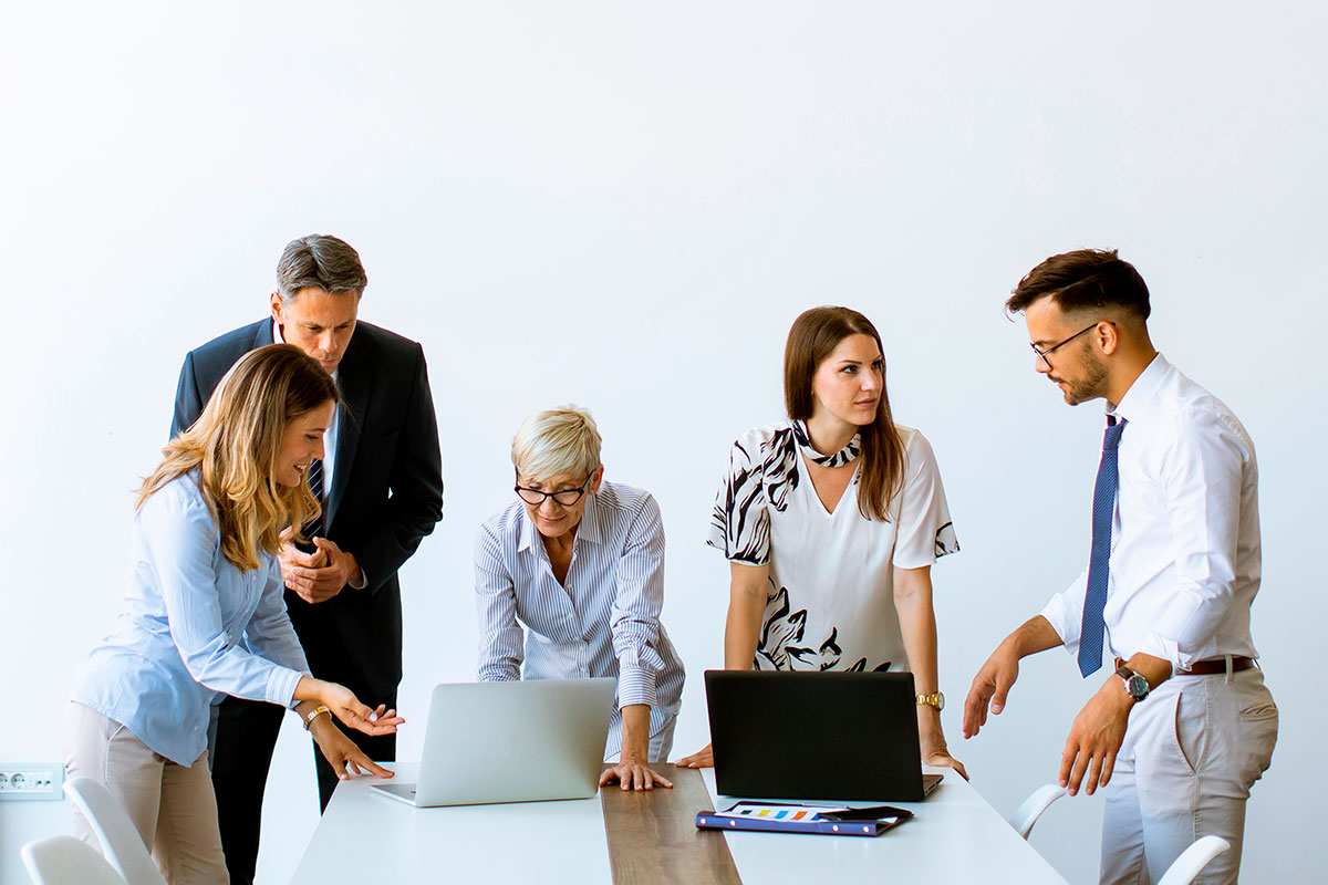 Professionals In Conference Room Professionals In Conference Room