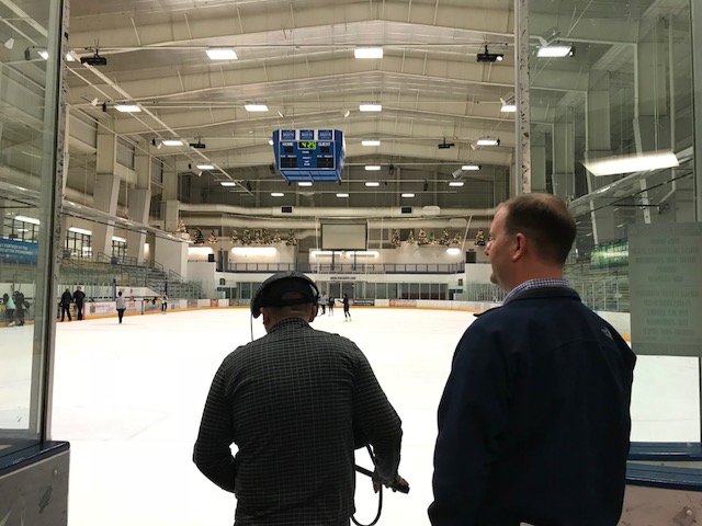 Two Men at The Edge of the Ice Two Men at The Edge of the Ice